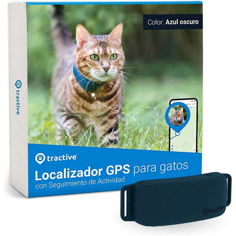 Rastreador GPS para gatos Tractive