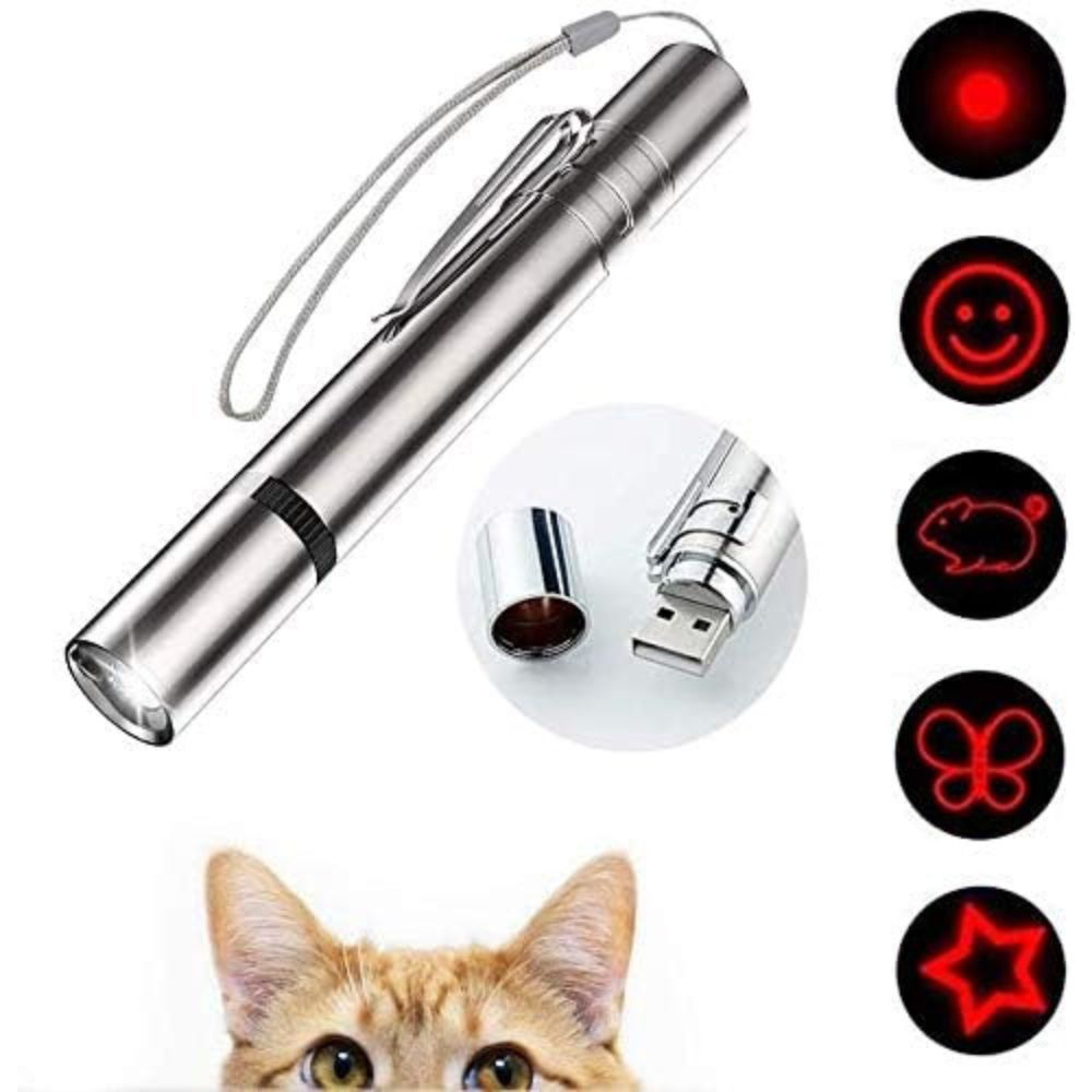 Puntero de Luz LED VOVIGGOL Juguete para Gatos