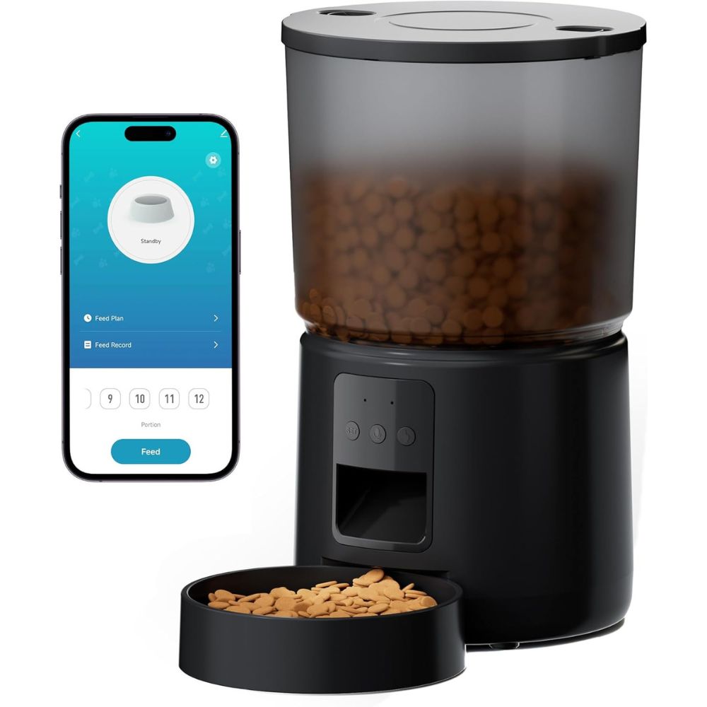 BEMOONY 5L Comedero Gato Automático A4-WiFi