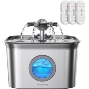 FEELNEEDY Fuente para Gatos 2.8L