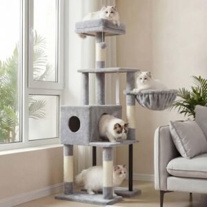 Heybly 125 cm Árbol Rascador para Gatos