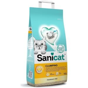 Sanicat Arena para Gatos Aglomerante Sin Perfume